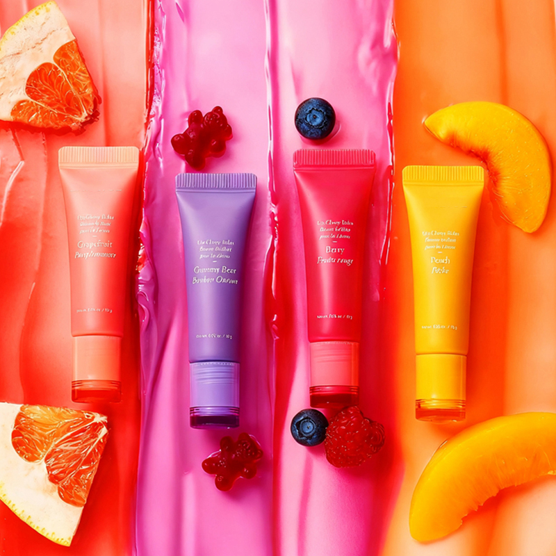 Luxury Skincare Kit - 새로운 틴티드 폴리펩타이드 립글로스 세럼 과일