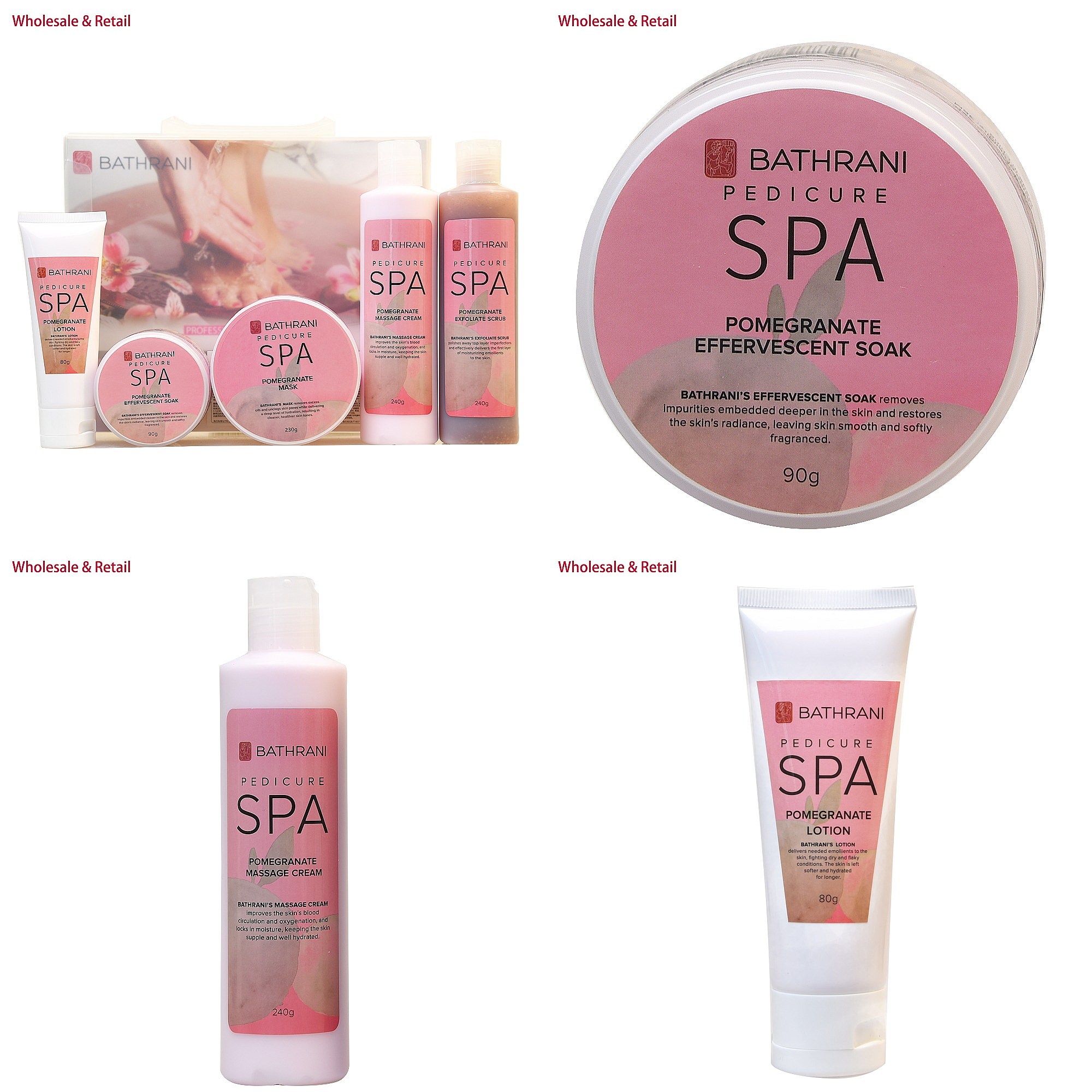 Luxury Skincare Kit - 스파 페디큐어 키트 5단계 발 피부