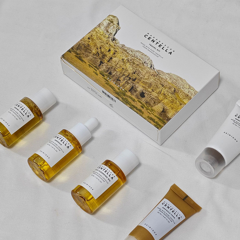 센텔라 트래블 트래블 키트 토너 앰플 수딩 크림 클렌징 - Luxury Skincare Kit 리뷰 및 가격