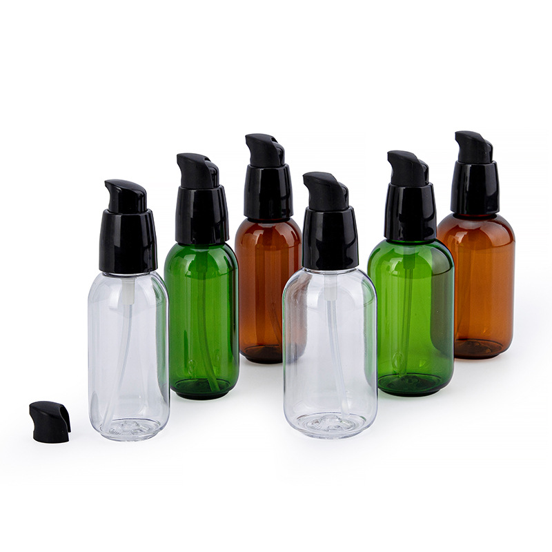 럭셔리 50ml 80ml 그린 클리어 브라운 PET 플 - Luxury Skincare Toner 리뷰 및 가격