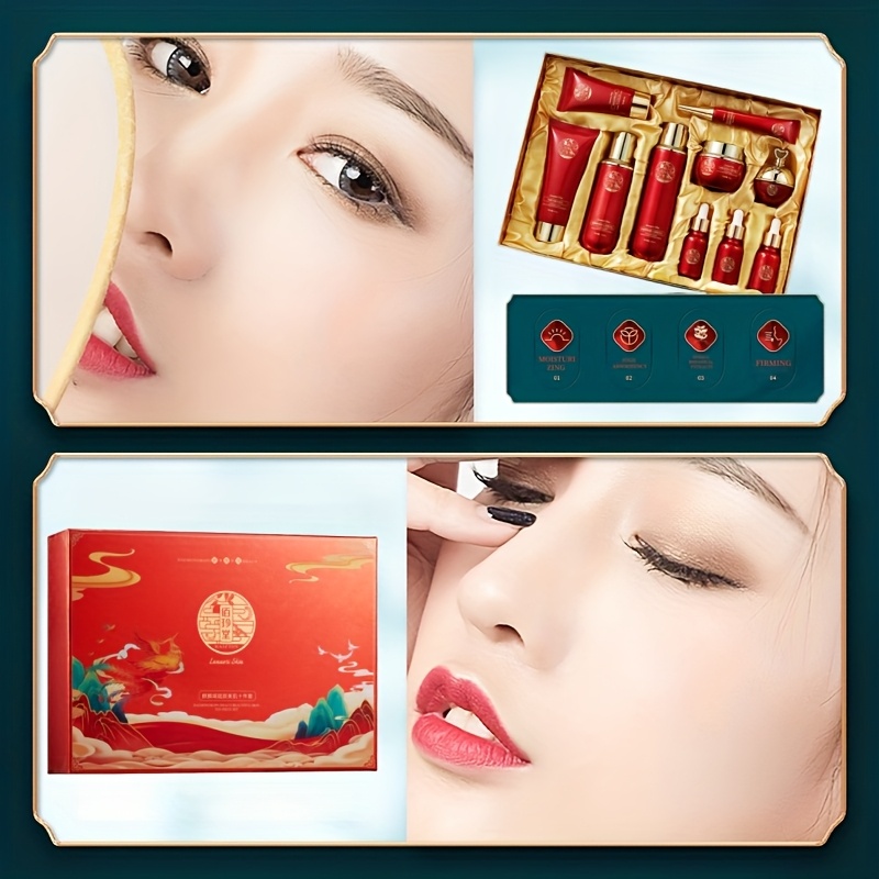 퀼린 지에 푸얀 친룬 10종 세트, 다양한 허브 추출물 - Luxury Skincare Kit 리뷰 및 가격